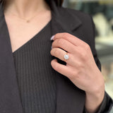 Μονόπετρο δαχτυλίδι χρυσό - GD387