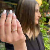 Μονόπετρο δαχτυλίδι χρυσό - GDZ294