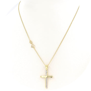 Βαπτιστικός σταυρός με αλυσίδα