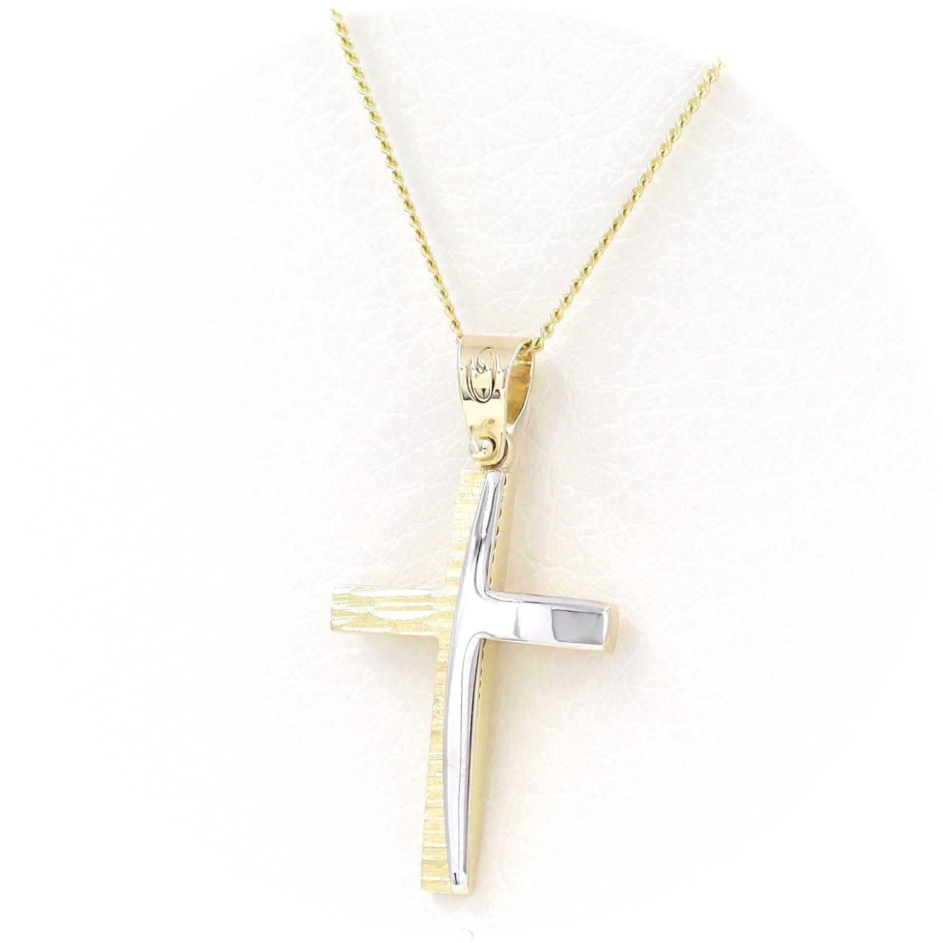 Βαπτιστικός σταυρός με αλυσίδα