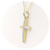 Βαπτιστικός σταυρός με αλυσίδα