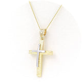 Βαπτιστικός σταυρός με αλυσίδα