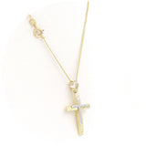 Βαπτιστικός σταυρός με αλυσίδα