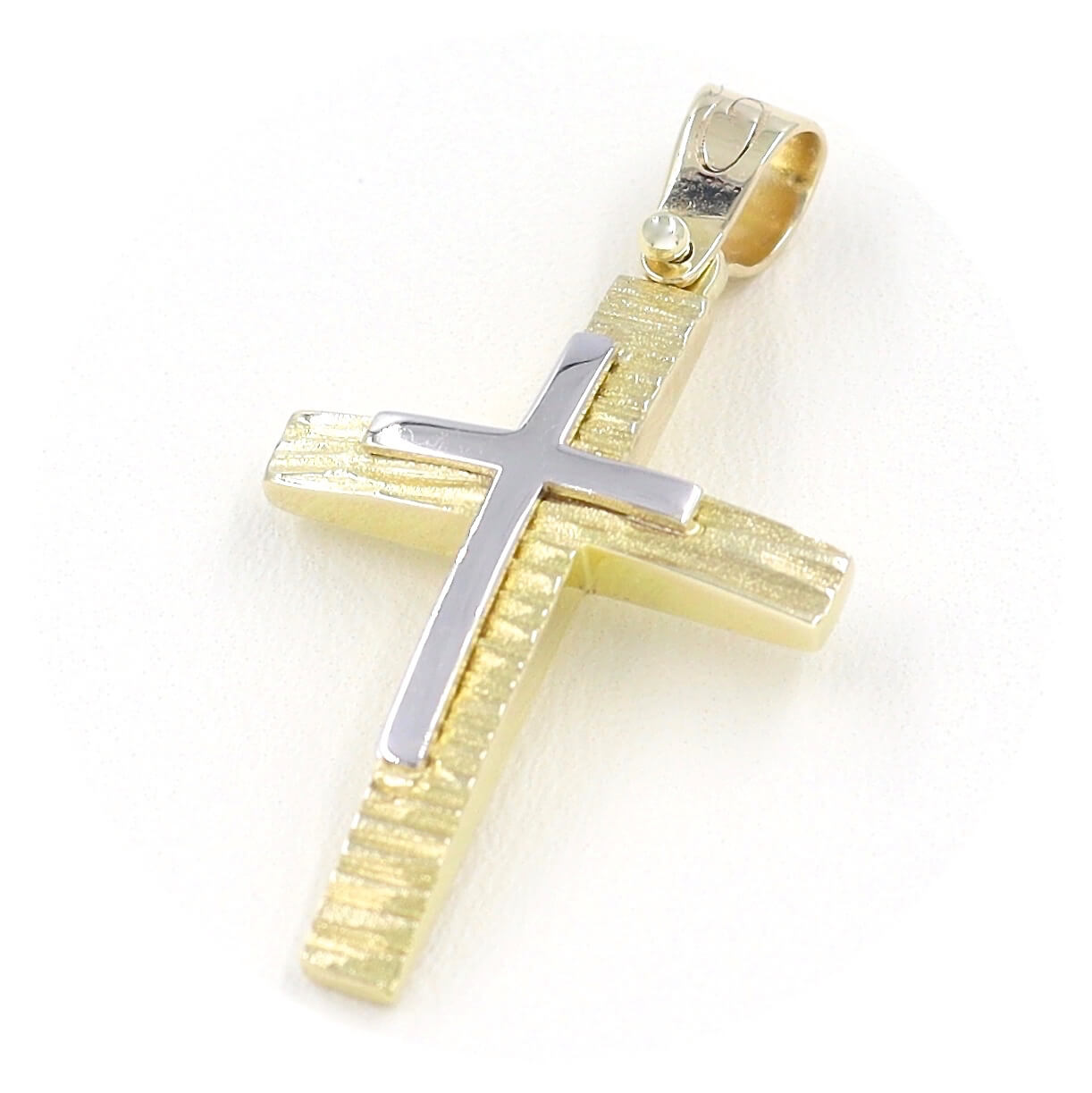 Βαπτιστικός σταυρός με αλυσίδα