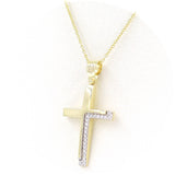 Βαπτιστικός σταυρός με αλυσίδα