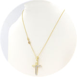 Βαπτιστικός σταυρός με αλυσίδα