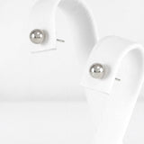 Ασημένια σκουλαρίκια μπίλιες 5.00mm