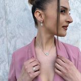 Λευκόχρυσο σετ