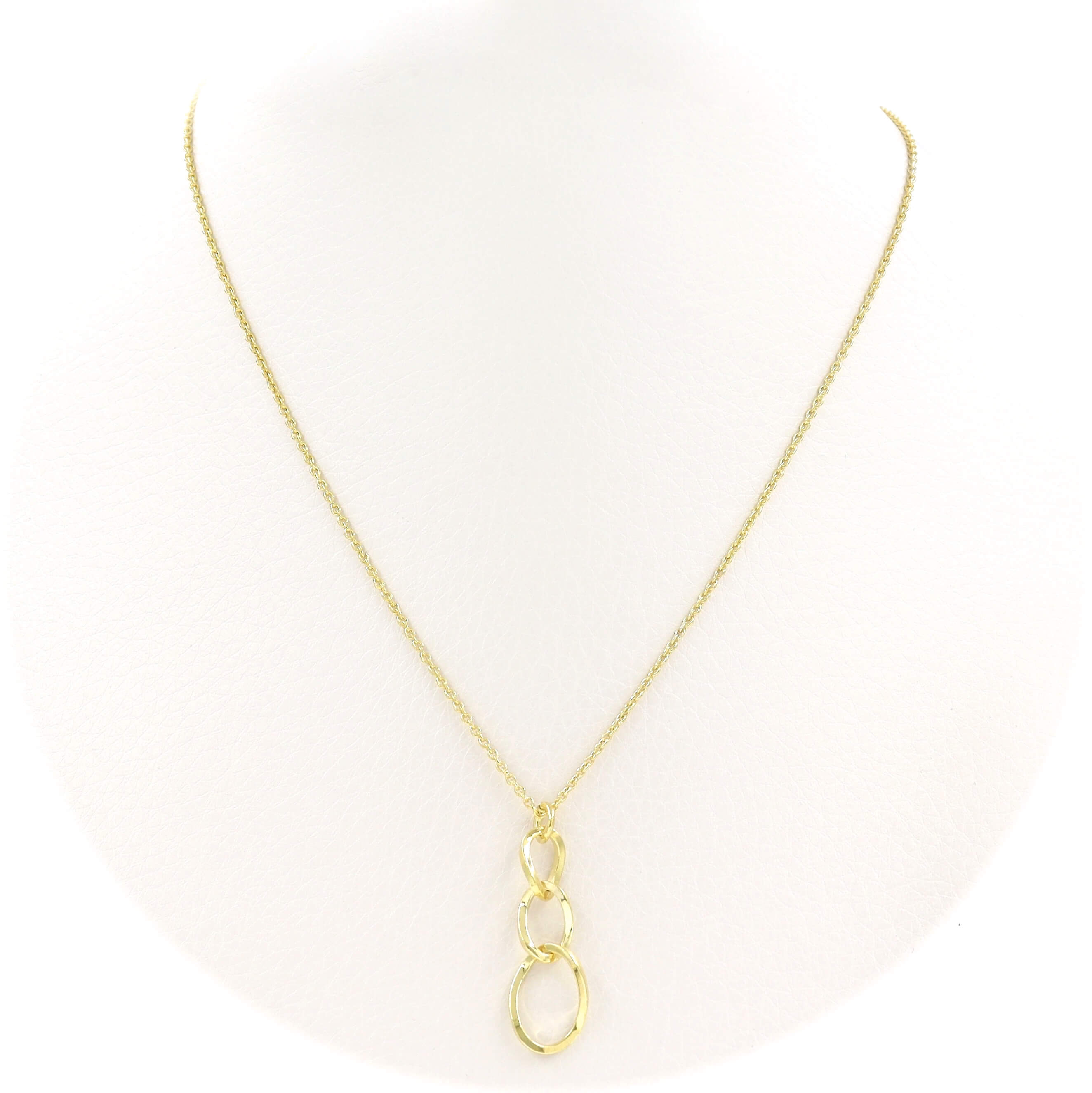 Ασημένιο γυναικείο επιχρυσωμένο κολιέ 925