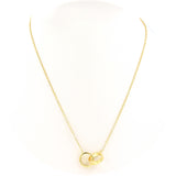 Ασημένιο επιχρυσωμένο γυναικείο κολιέ 925