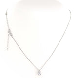 Λευκόχρυσο κολιέ