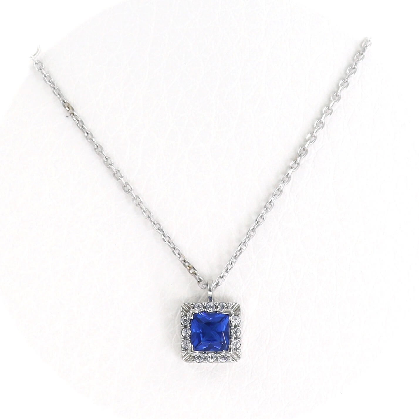 Λευκόχρυσο κολιέ