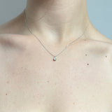 Λευκόχρυσο κολιέ