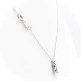 Λευκόχρυσο κολιέ