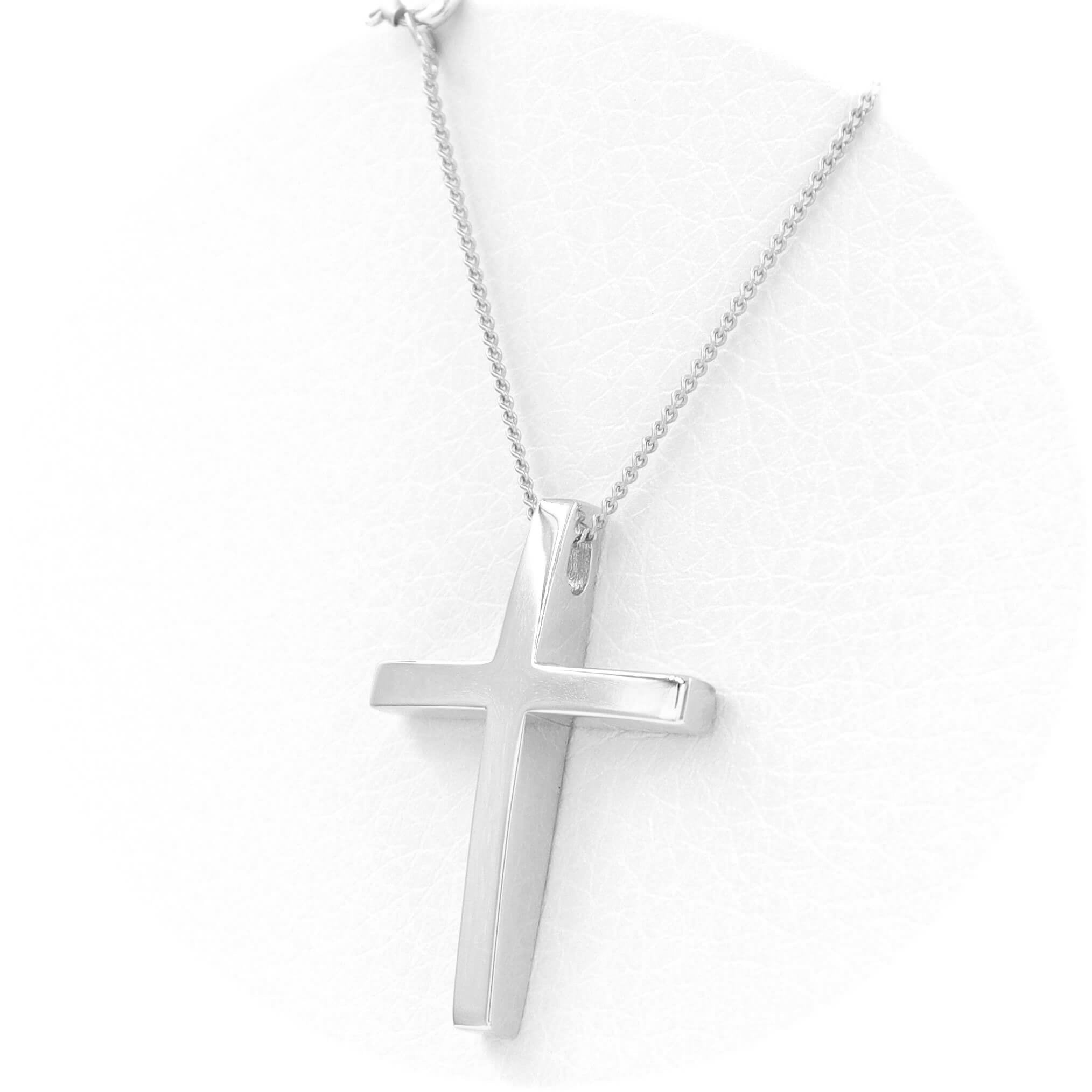 Βαπτιστικός σταυρός με αλυσίδα