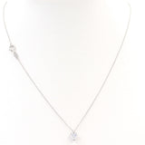 Λευκόχρυσο κολιέ