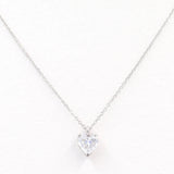 Λευκόχρυσο κολιέ