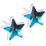 Σκουλαρίκια Blomdahl Star Aquamarine