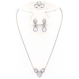 Λευκόχρυσο σετ