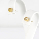 Ασημένια σκουλαρίκια - Orange - Kosmima