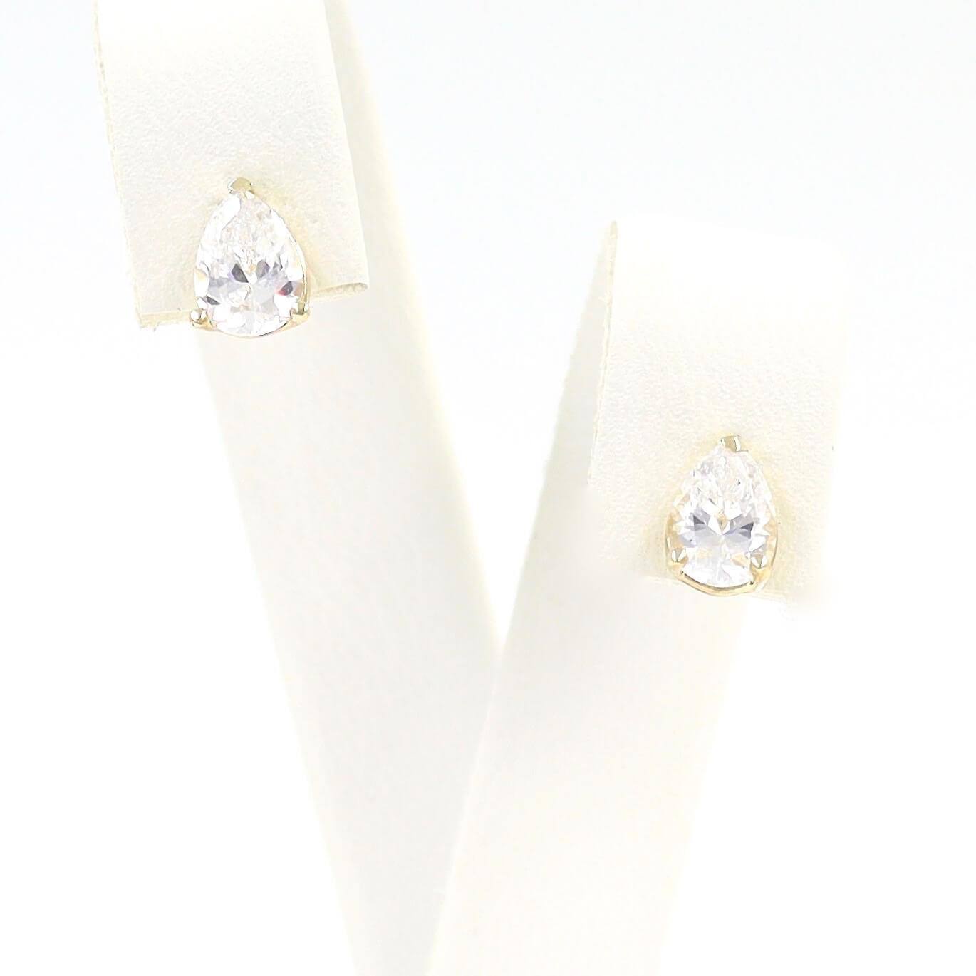 Χρυσά σκουλαρίκια - Orange - Kosmima