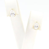 Χρυσά σκουλαρίκια - Orange - Kosmima