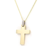 Βαπτιστικός σταυρός με αλυσίδα