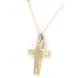 Βαπτιστικός σταυρός με αλυσίδα