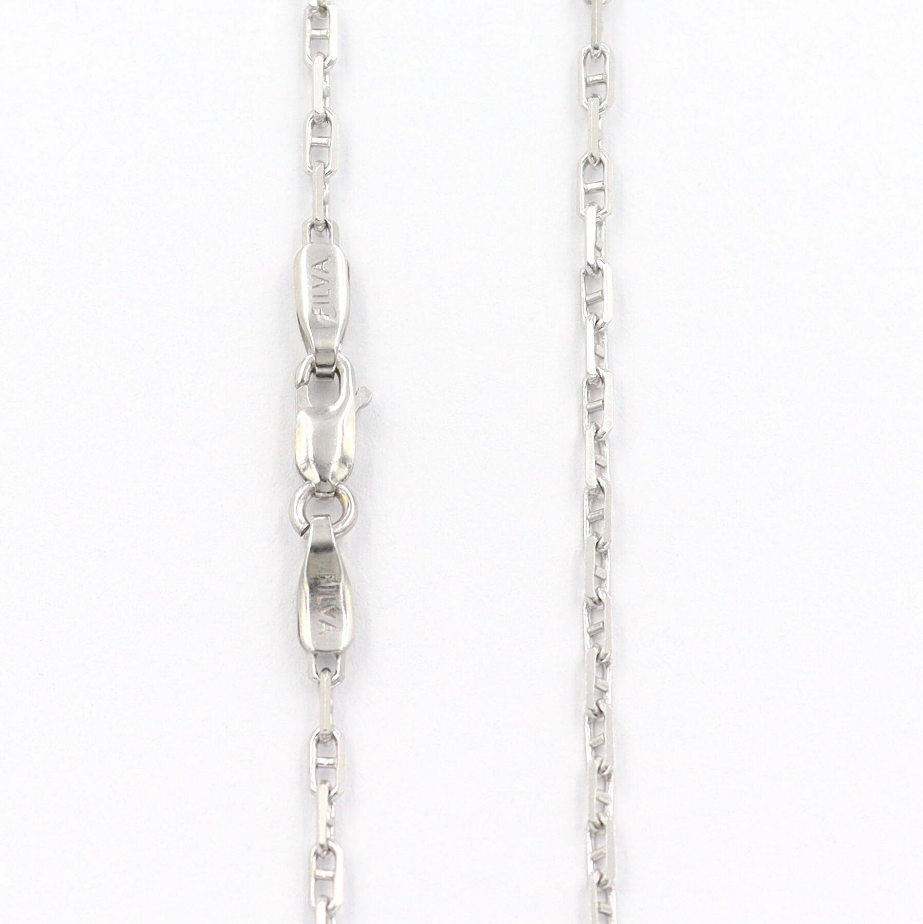 Λευκόχρυση αλυσίδα 3894 - Orange - Kosmima