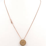 Ροζ χρυσή αλυσίδα 3932 - Orange - Kosmima