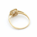 Μονόπετρο δαχτυλίδι ροζέτα - GD400