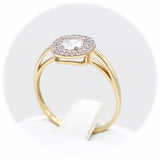 Μονόπετρο δαχτυλίδι ροζέτα - GD400