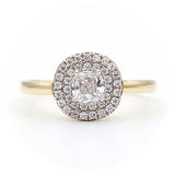 Μονόπετρο δαχτυλίδι ροζέτα - GD400