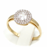 Μονόπετρο δαχτυλίδι ροζέτα - GD400