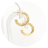 Χρυσά σκουλαρίκια