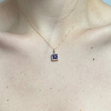 Swarovski ροζ χρυσό κολιέ