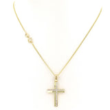 Βαπτιστικός σταυρός με αλυσίδα