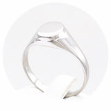 Ασημένιο δαχτυλίδι επιπλατινωμένο