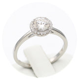 Ασημένιο δαχτυλίδι με μοϊσανίτη