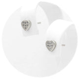 Ασημένια σκουλαρίκια 925 με καρδιές