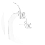 Ασημένια σκουλαρίκια