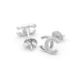 Ασημένια σκουλαρίκια