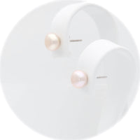 Ασημένια σκουλαρίκια με μαργαριτάρια 6.50mm