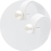 Ασημένια σκουλαρίκια με μαργαριτάρια 9.40mm