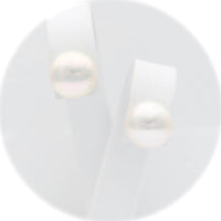 Ασημένια σκουλαρίκια με μαργαριτάρια 10.70mm