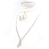 Λευκόχρυσο σετ