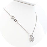 Ασημένιο κολιέ 925 με σχέδιο πεταλούδα