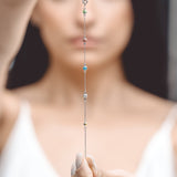 Λευκόχρυσο βραχιόλι