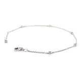 Λευκόχρυσο βραχιόλι