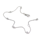 Λευκόχρυσο βραχιόλι